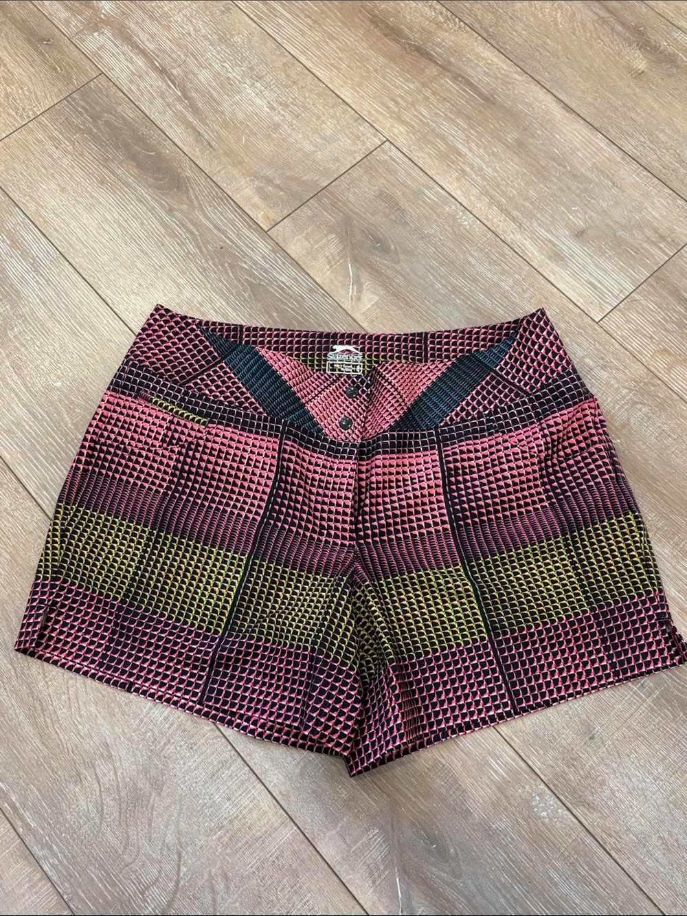Slazenger Pink & Black Patterned golf Women’s Shorts
